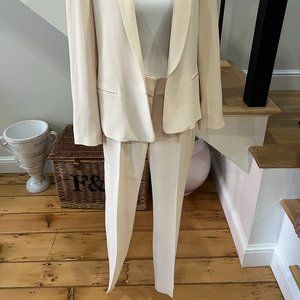 Sezane Gustav pants, Size 40, Nude